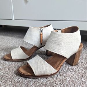 TOMS Heels Sandals Size 7.5